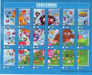   Monsters Mash Up Series 3 Codebreakers All 18 Cards Code/Picture Set