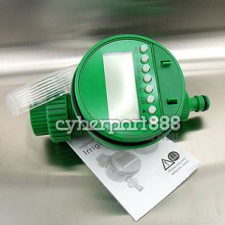 ELECTRONIC WATER TIMER GARDEN IRRIGATION fits 3/4 Tap