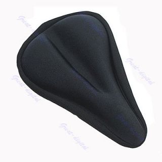   Thick Soft Gel Bike Bicycle Saddle Seat Cover Cushion Pad Silica