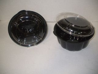 Versatainer® Black Rectangular Food Container with Lid