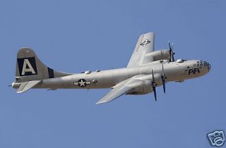 Giant Scale B 29 SUPERFORTRESS Full Size Rc Plane Plans & Patterns 