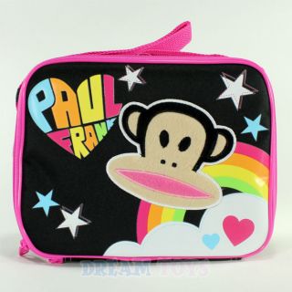   Frank Julius the Monkey Insulated Lunch Bag   Box Case Girls Licensed