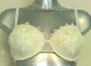 New Cream Padded Underwired Bra 28 30 32 34 36 AA or B cups Starter 