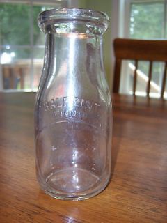 antique glass milk bottles in Collectibles