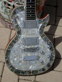 2000 ZEMAITIS Pearl Top Guitar THE very last one made 