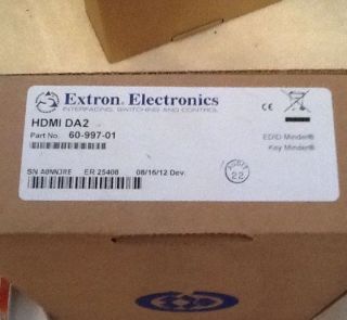 Extron HDMI DA2 Distribution Amp