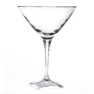 Mikasa Florale Crystal Martini Glass, 7 3/4 oz.