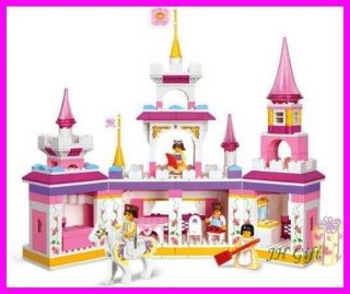 Girl Princess Fantastic Castle with Minifigures Building Blocks 