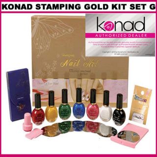 Pick Any Konad Stamping Nail Art Kit Polish Image Plate USA SELLER