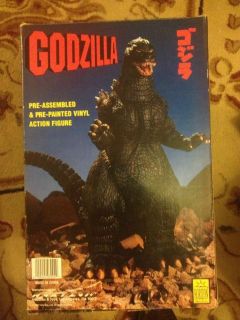 GODZILLA Vinyl Action Figure Pre Painted Pre Assembled 1993 NEW IN BOX