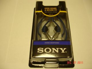 Sony Headphones MDR J10 Good Sound and Secure Fit Blue