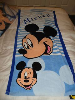 Mickey Mouse 1200 x 600mm Childrens Beach Towel