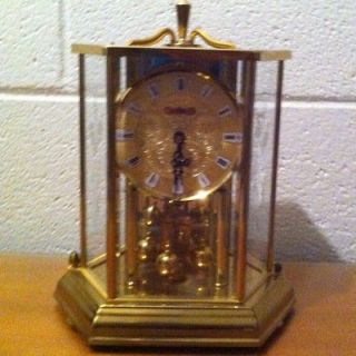 KUNDO GERMANY CLOCK KIENINGER OBERGFELL GERMAN MANTEL SHELF TIMEPIECE 