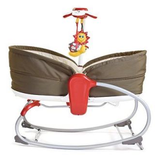 Tiny Love Rock and Play 3 in 1 Travel Bassinet Napper Rocker w/ mobile 