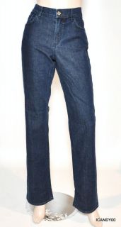 Nwt $225 Escada Sport LINDA Stretch Bootcut Jeans Pants ~Navy *40/10 