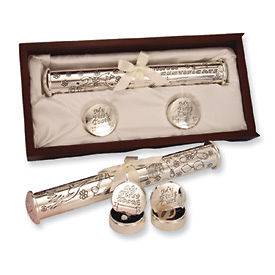 New Stephen Baby Silver Plated Baby Memory Set