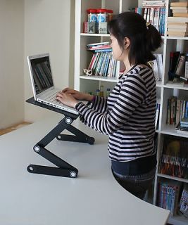   Height Standup Desk for Laptops sit stand workstation table standing