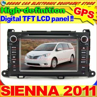 TOYOTA Sienna Car DVD Player GPS Navigation In dash Stereo Radio 