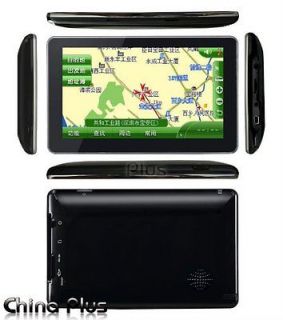    NEW 7 Inch Car GPS 800x480 HD Touch Screen GPS Receiver Wince 6.0