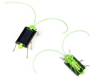 Solar Power Robot Insect Bug Locust Grasshopper Toy Fun