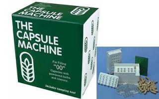 850 empty gelatin capsules, gel caps and the Capsule Filling Machine 