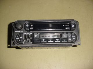   Intrepid LHS 300m 99 01 Jeep Grand Cherokee CD/TAPE Cassette Player