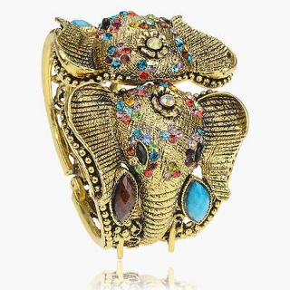 gold elephant bracelets