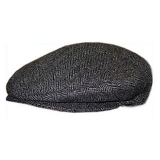 Hats of Ireland   Gray Cap   Tweed Irish Flat Cap , size S, M, L