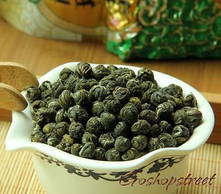   ) Organic Premium King grade China Jasmine Dragon Pearl GREEN TEA
