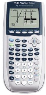 Texas Instruments TI 83 Plus Silver Edition Graphic Calculator