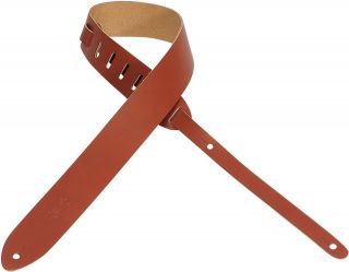 Levys M12 2 Basic Leather Guitar/Bass Strap M12 WAL
