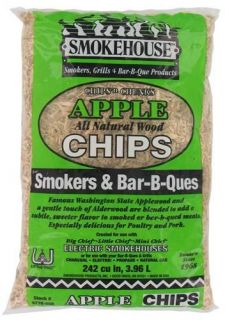   Natural Wood Chips’ n Chunks for Smokers, Grills & Bar B Q