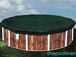 Heavy Duty Winter Swimming Pool Cover for 24 Round Above Ground Pools