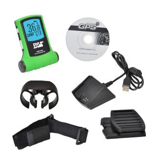 NEW Pyle PGPFPD5 GPS Speedometer Navigator Device Current/Avg/Ma​x 