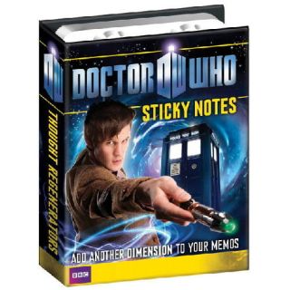 Doctor Who Matt Smith Box of 300 Illustrated Sticky Notes NEW UNUSED
