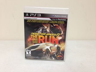 Need for Speed THE RUN Limited Edition   PS3 PlayStation EA Video Game