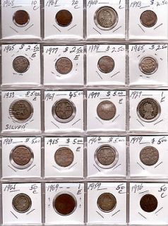 PORTUGAL Lot of 20 Different Coins