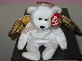 Ty HALO II the Angel Bear Beanie Baby ~ MINT TAGS ~ RETIRED