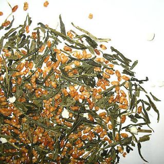   Style green tea Roasted Brown Rice With Popcorn loose leaf tea 1 LB