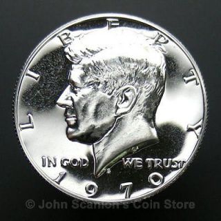 1970 S Kennedy Half Dollar 40% Silver   Gem Proof
