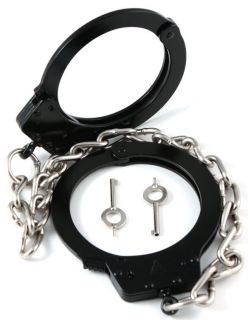 Alcatraz prison leg irons handcuffs prisoner transfer #LC3A on PopScreen