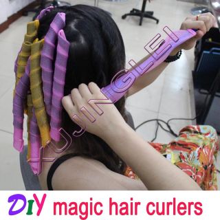   21 Hair Curlers Curlformers Spiral Ringlets Perm Leverage rollers