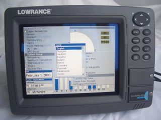 Lowrance GlobalMap 8200C GPS Receiver (only head ,No Accessories)