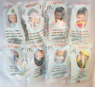 McDonalds Happy Meal Toys   Madame Alexander 2004 Set of 8 Mickey 