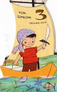 Birthday Card ~ Little Pirate (T60)