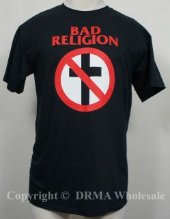 Official Authentic BAD RELIGION Classic Buster Logo T Shirt S M L XL 