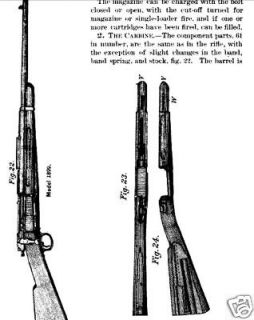 GUN SMALL ARMS AND AMMO MANUAL 1904 , 30 40 KRAG , .38