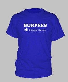 BURPEES ~ T SHIRT ZERO 0 people like this cross fit CrossFit EXTRA 