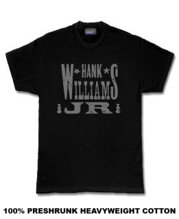 Hank Williams Jr Country rockabilly T Shirt