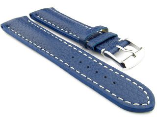   , 22mm, 24mm, FREIBURG VIP Genuine Leather Watch Strap/Band, Padded